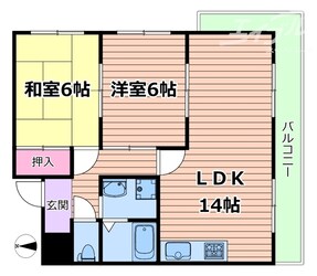 サンシティ千里丘の物件間取画像